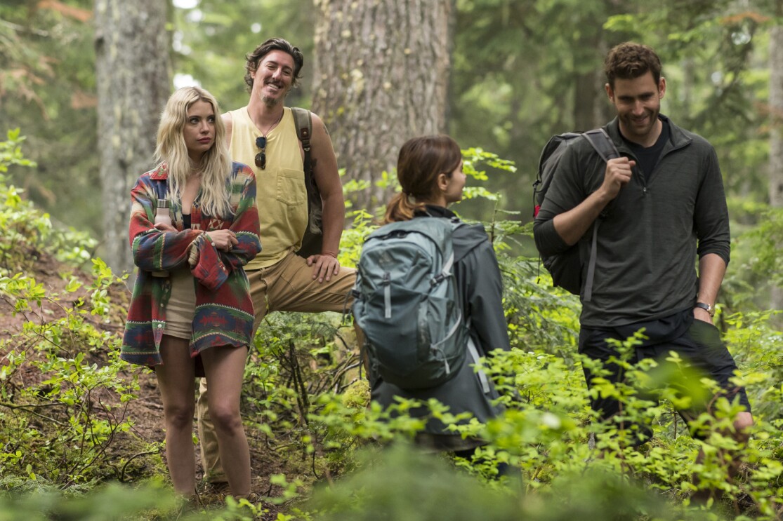 A scene from the Prime Video show "Wilderness."