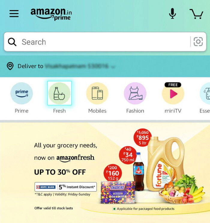 Amazon Fresh