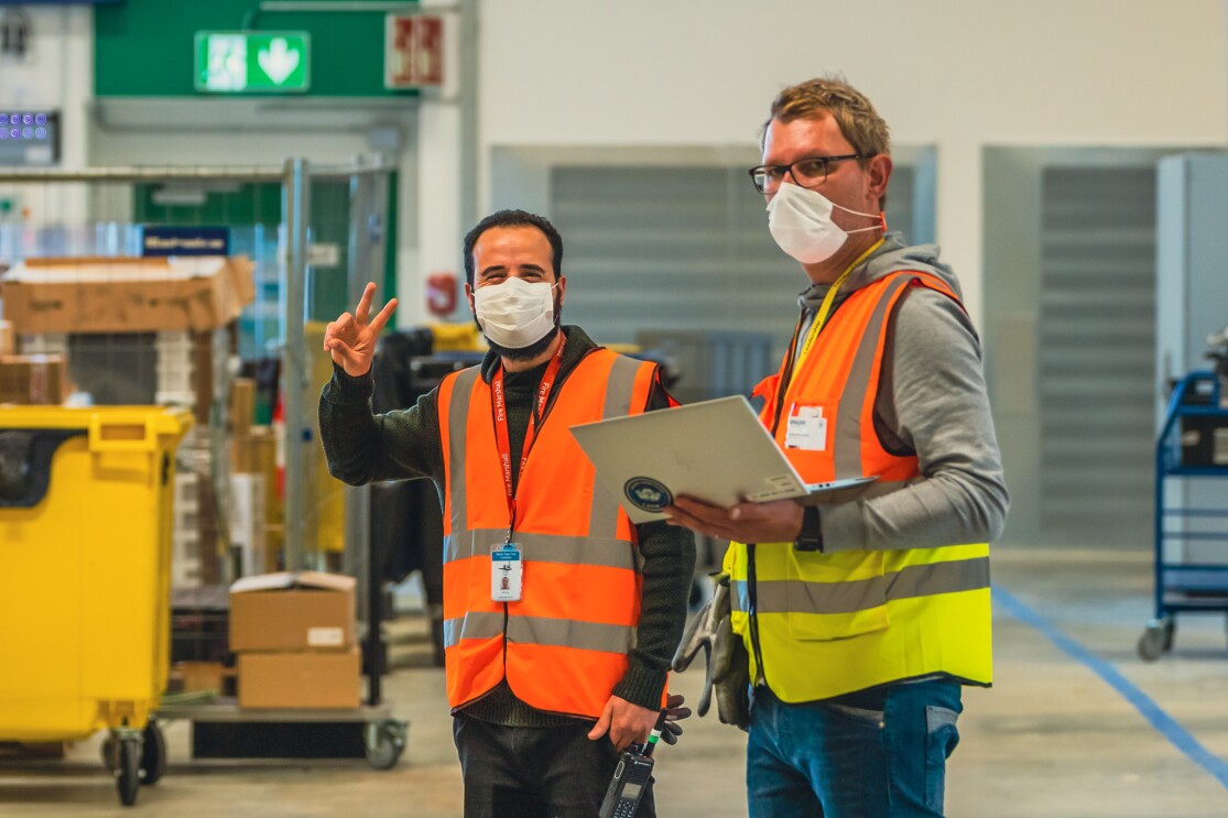 Mitarbeiter:innen in Hof-Gattendorf.