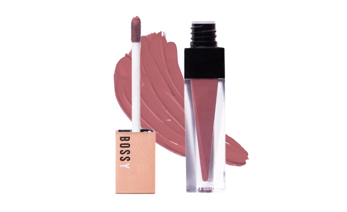 A product image of a lipstick from Bossy Cosmetics.