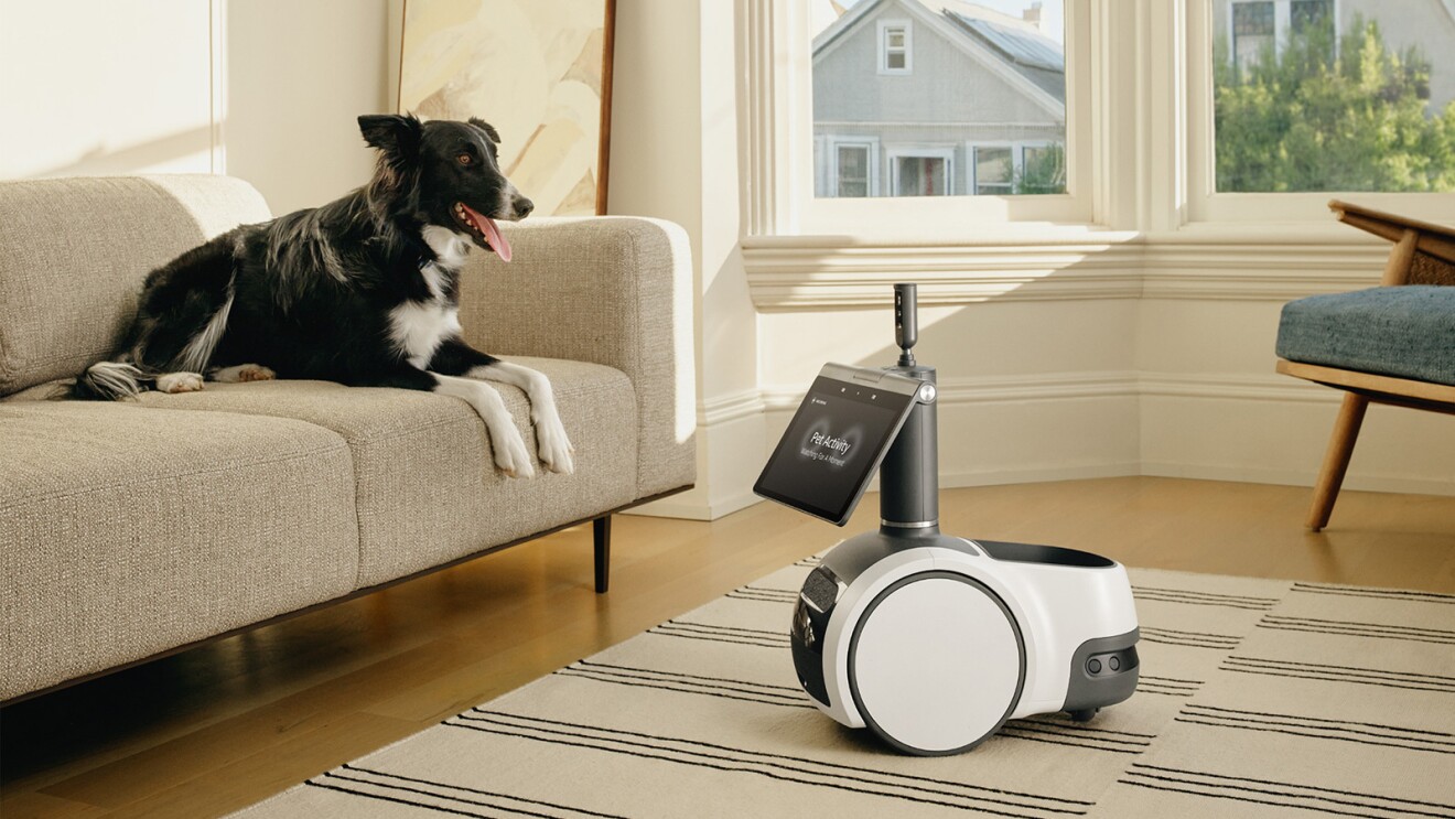 An image of astro the home robot in a home