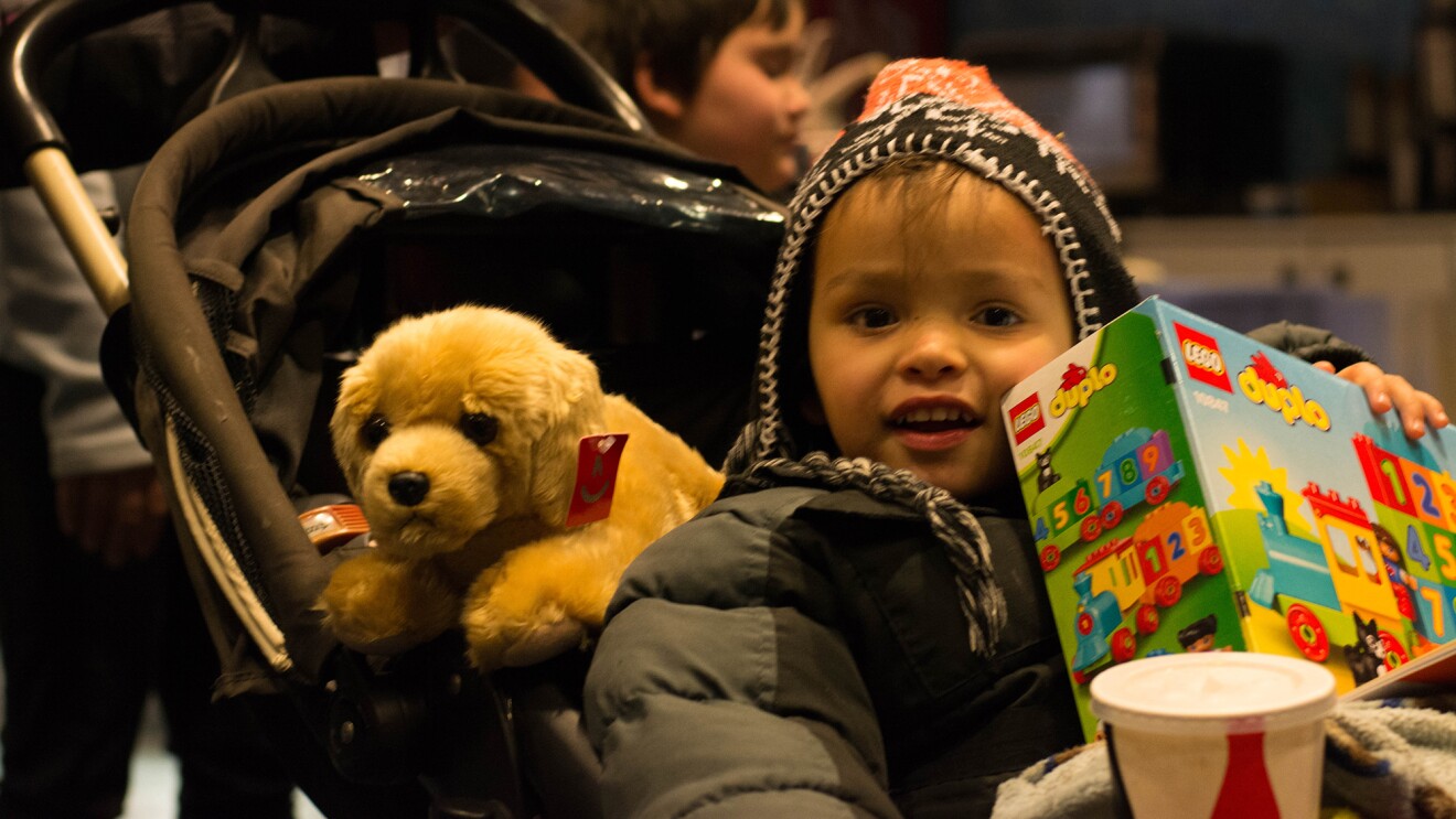 Amazon brings families in need to the movies