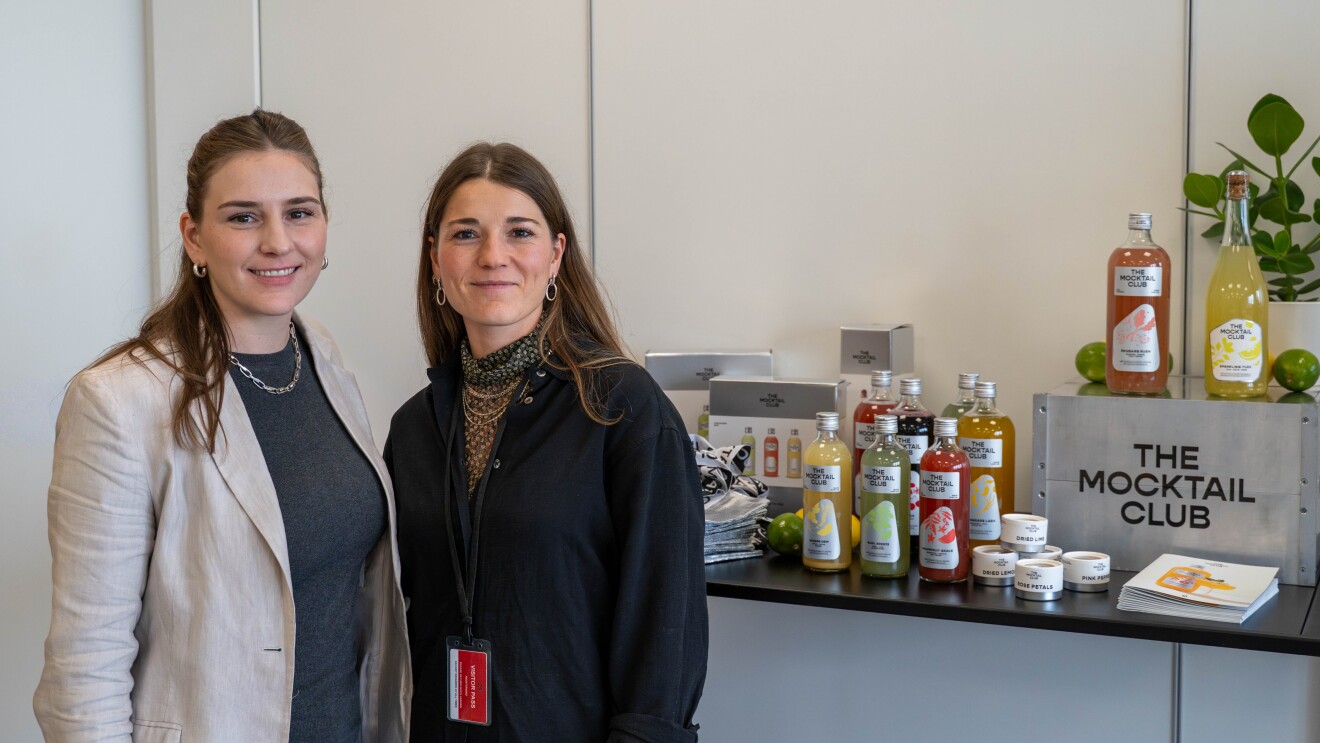 (L-R) Marie Claessens, Founder of The Mocktail Club and Kaat Claessens, Co-Founder of The Mocktail Club   