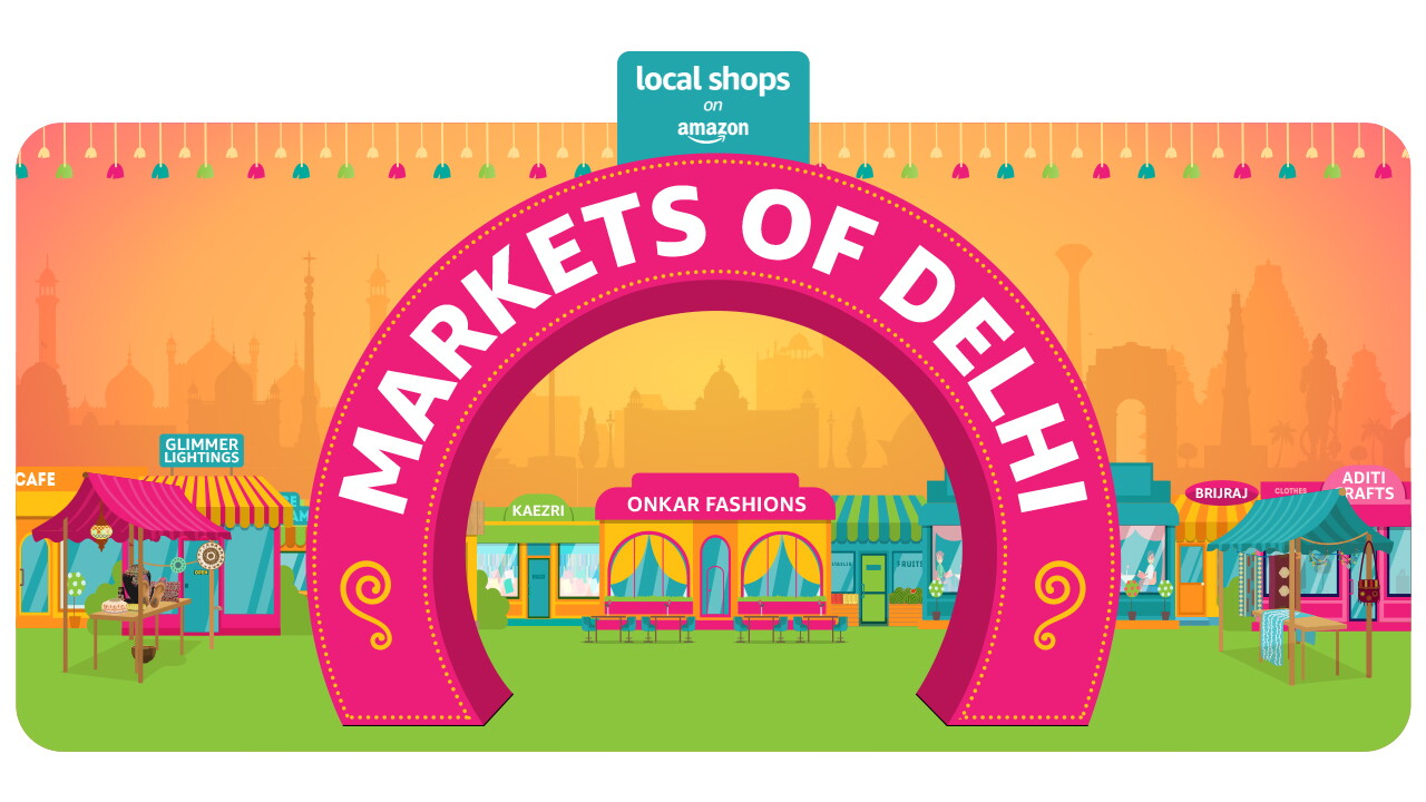 Markets of Delhi now on Amazon.in