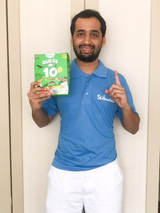 Dhvanil Sheth, founder and CEO of Skillmatics