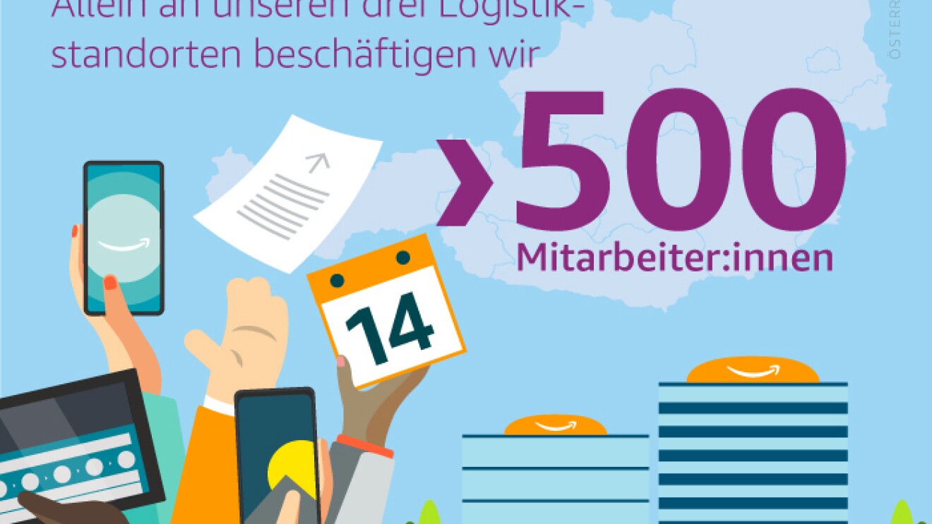 Allein an unseren drei Logistikstandorten beschäftigen wir über 500 Mitarbeiter:innen