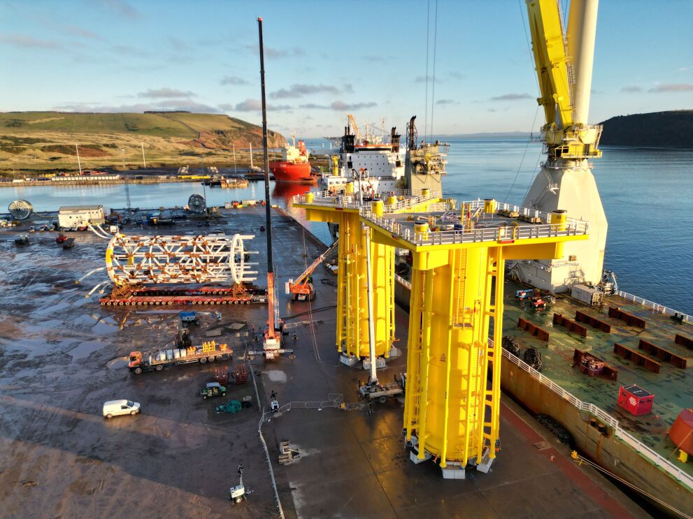 Port of Nigg - Moray West