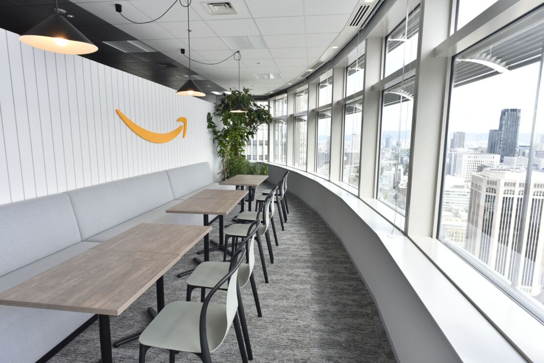 リニューアルした大阪オフィスの様子