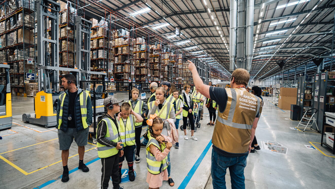 Doncaster fulfilment centre group shot