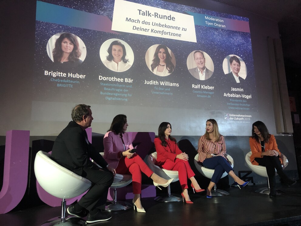 Eindrücke vom "Unternehmerinnen der Zukunft"-Abschlussevent in München