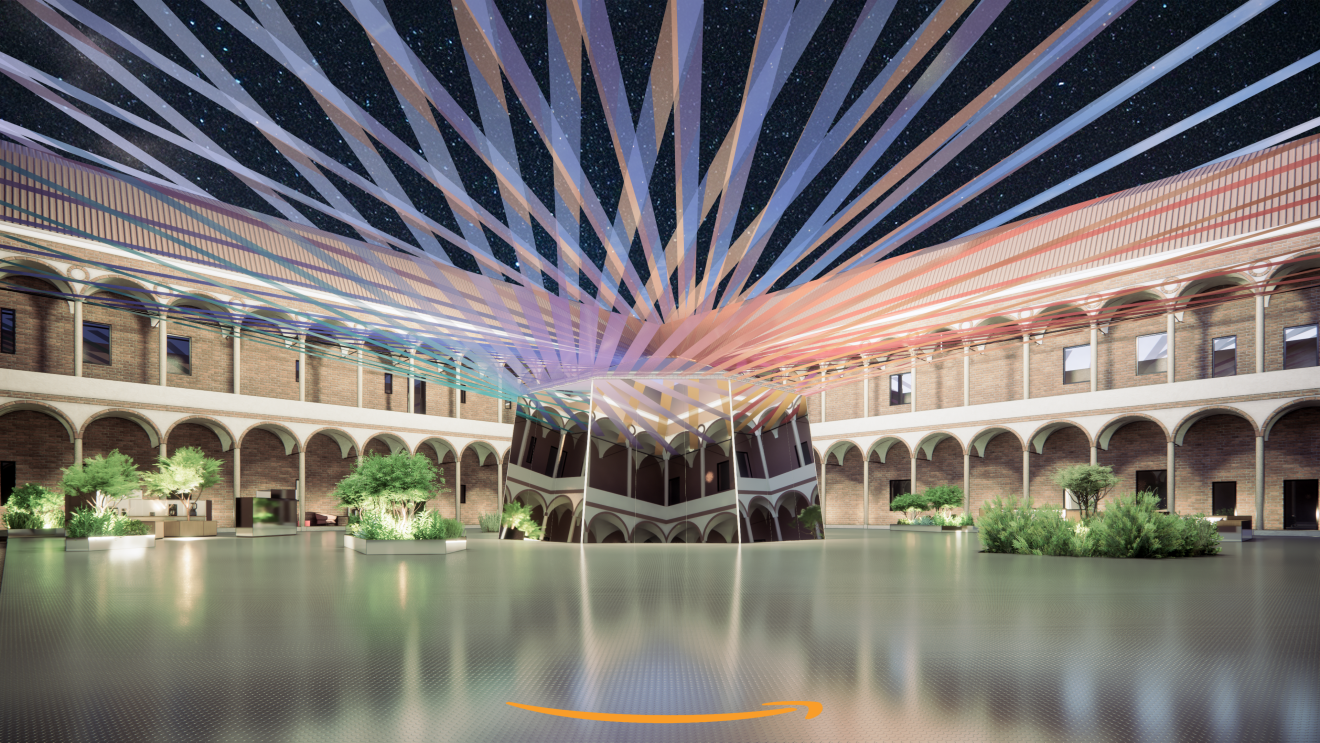 amazon piazza in university of milan 