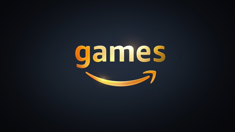 Amazon Games logo on a dark background