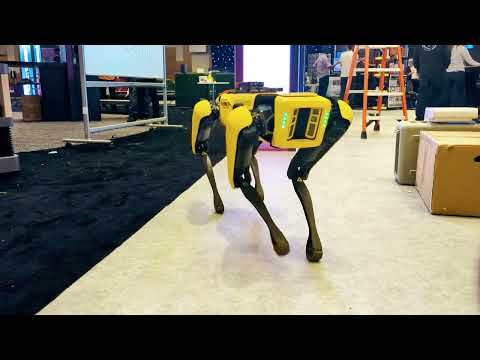 Meet Spot, the agile mobile robot from Boston Dynamics at re:Mars 2022