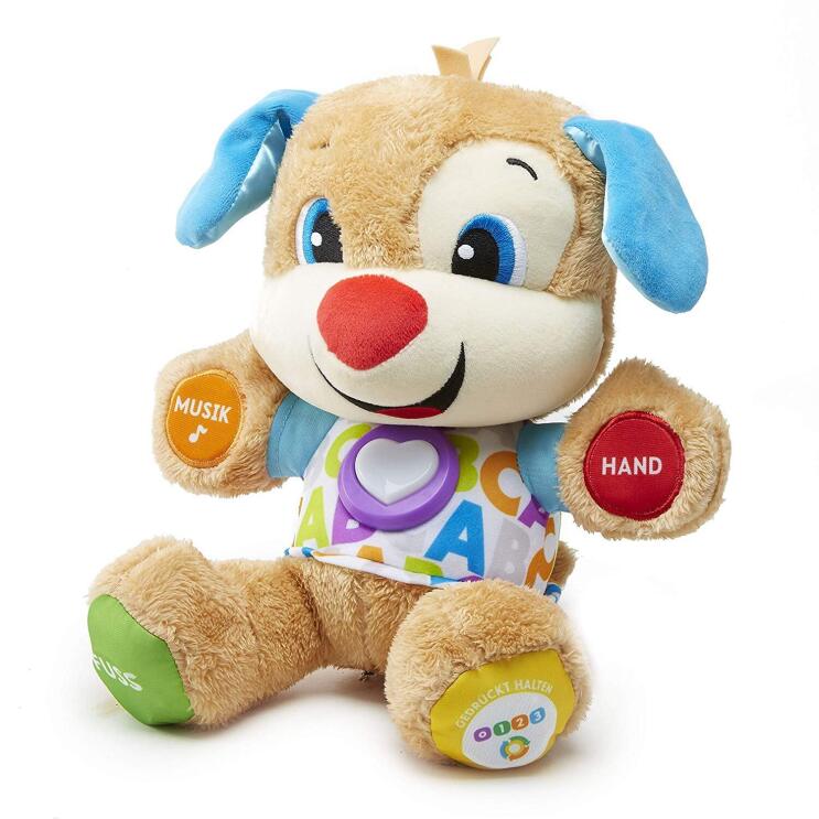 Abbildung des Lernspaß Hündchen von Fisher-Price, erhältlich auf Amazon.de.