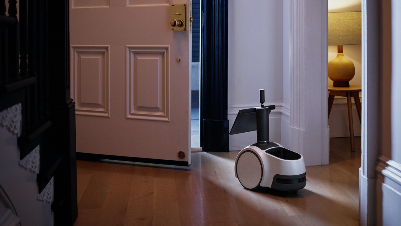 An image of astro the home robot in a home