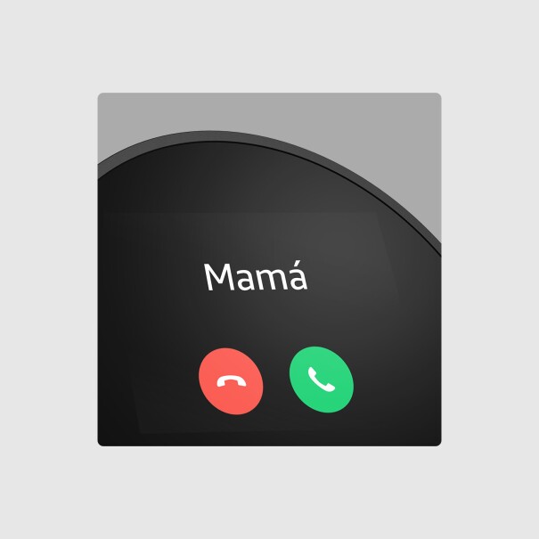 Incoming call from Mama