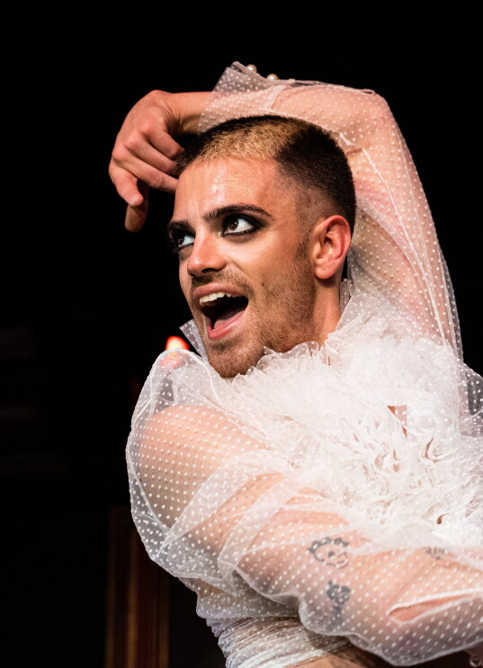 Amazon Stars winner Ruben with Project Flamenco Queer