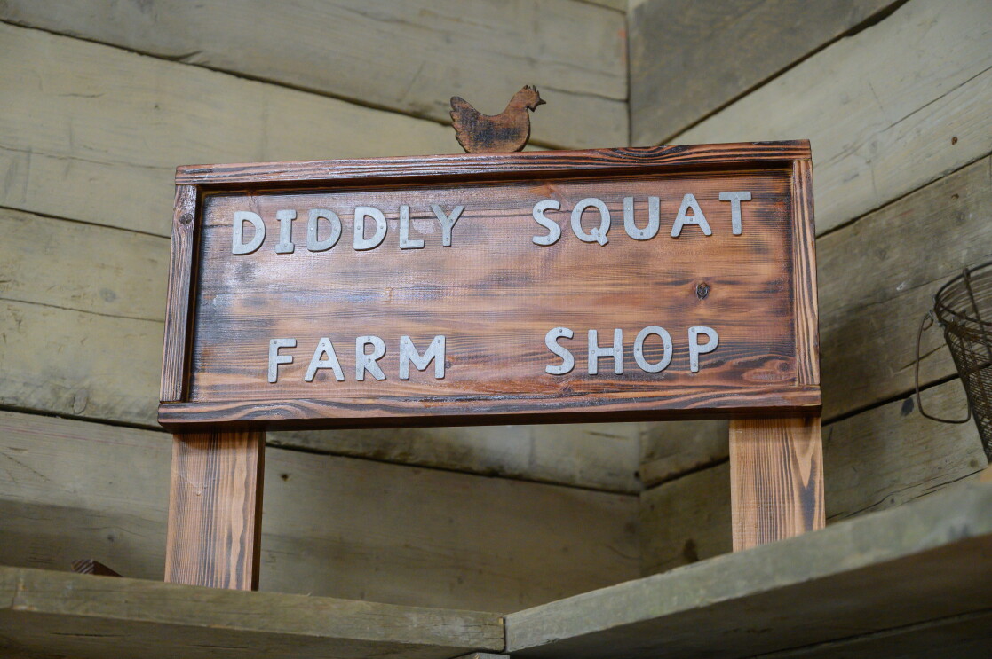 Diddly Squat Farm Shop at The Farmer's Dog in Burford, Jeremy Clarkson's proper British pub from Clarkson's Farm season 4