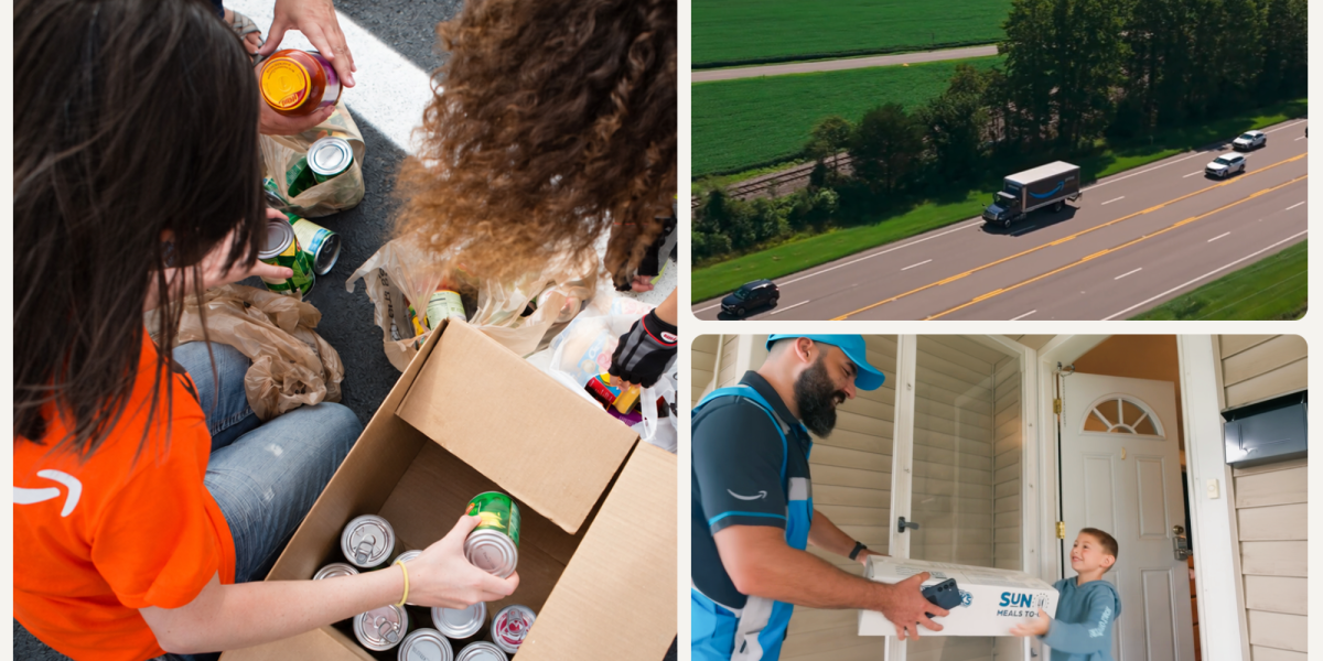 Amazon delivered more than 2 million meals to students in rural communities this summer