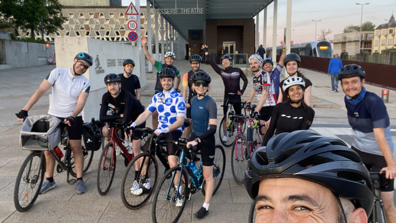 Bike events led by Amazon Luxembourg employees 