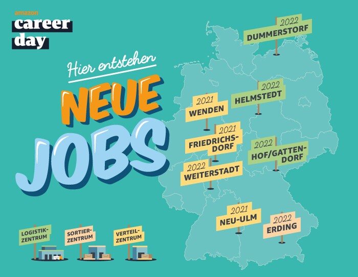 Die neuen Logistikstandorte