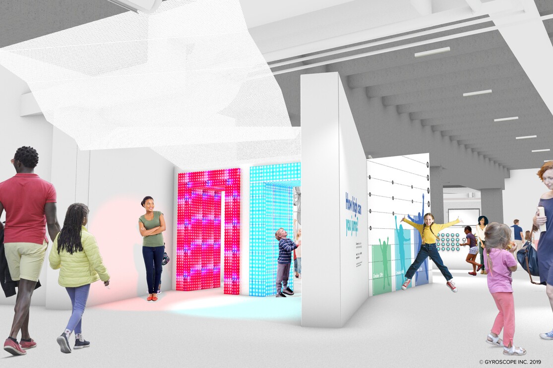 rendering of Data Science Alley at the D.C. Science Museum