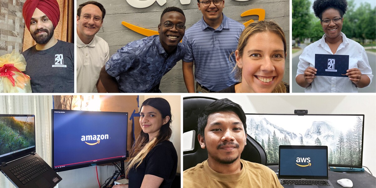 Welcoming this year's Amazon internship class