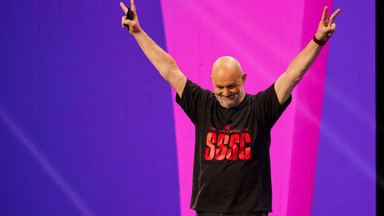 Dr Werner Vogels at re:Invent keynote for AWS