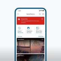  A Fire Alert on the Ring app
