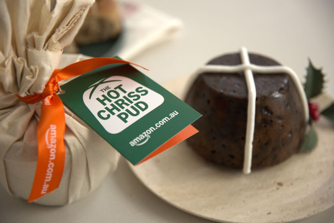 Hot Chriss Pud in branded packaging