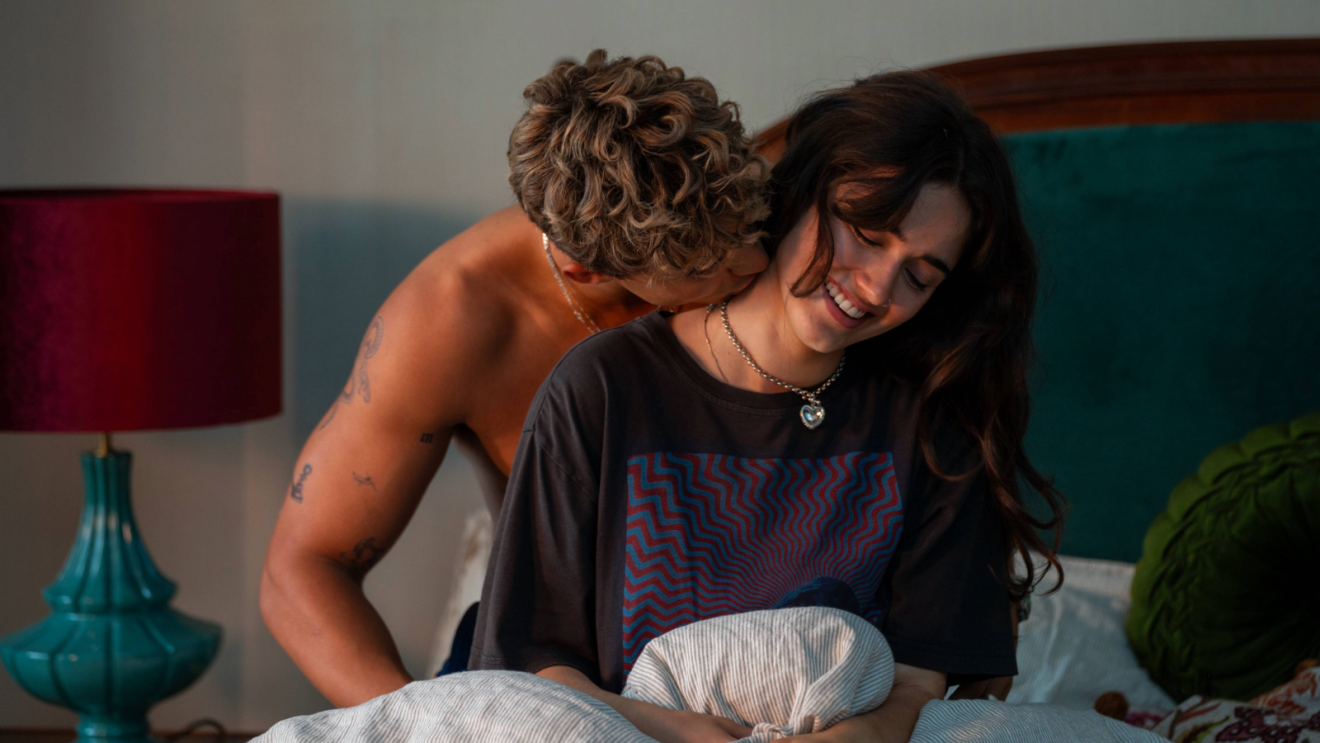 Asha Banks and Matthew Broome as Noah and Nick in Your Fault: London