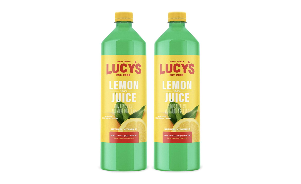 Fresh lemon juice from Lucy’s