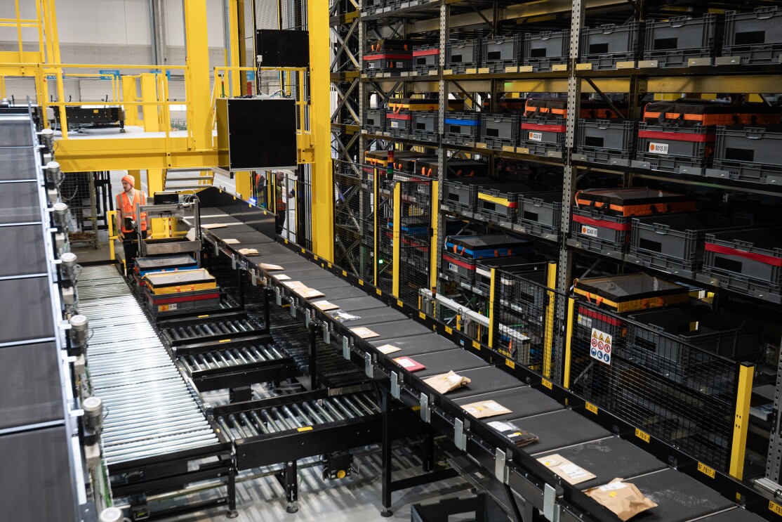ZancaSort in Aktion in Verteilzentren.