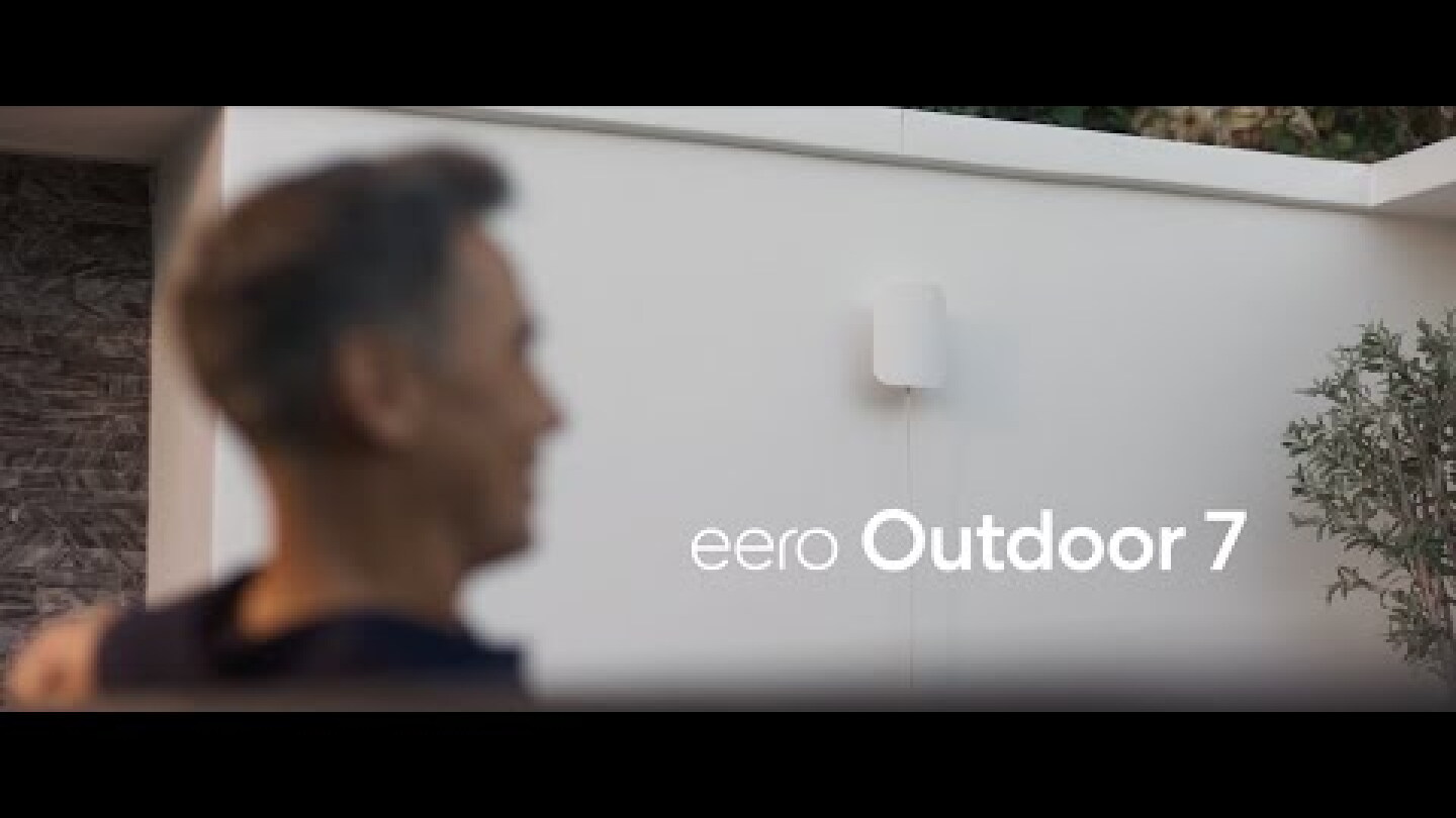 Introducing eero Outdoor 7: Wifi beyond your walls–Built for all seasons