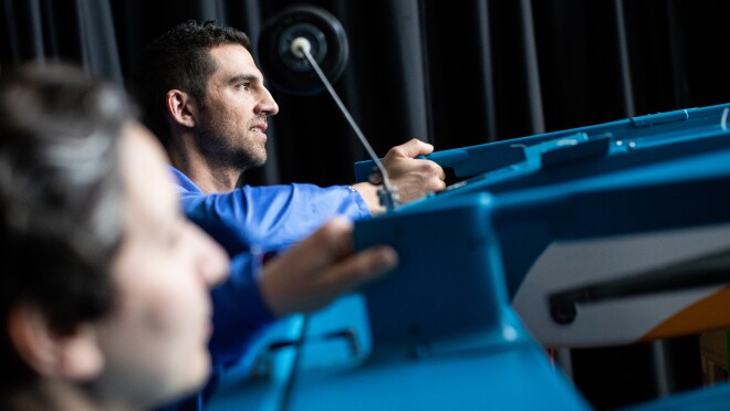 Amazon drone delivery at the Smithsonian's National Air and Space Museum.