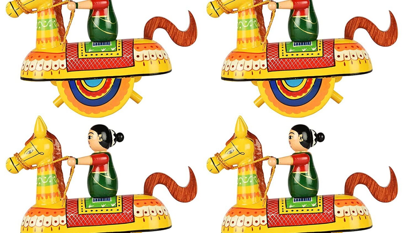 Made in India wooden toys on Amazon.in