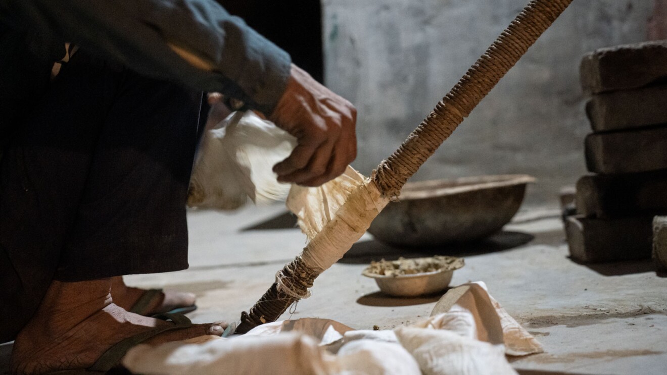 Boond attar factory in Kannauj