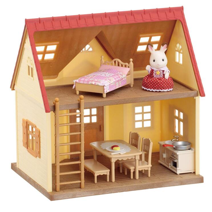 Abbildung des Sylvanian Families Starterhaus, erhältlich auf Amazon.de.