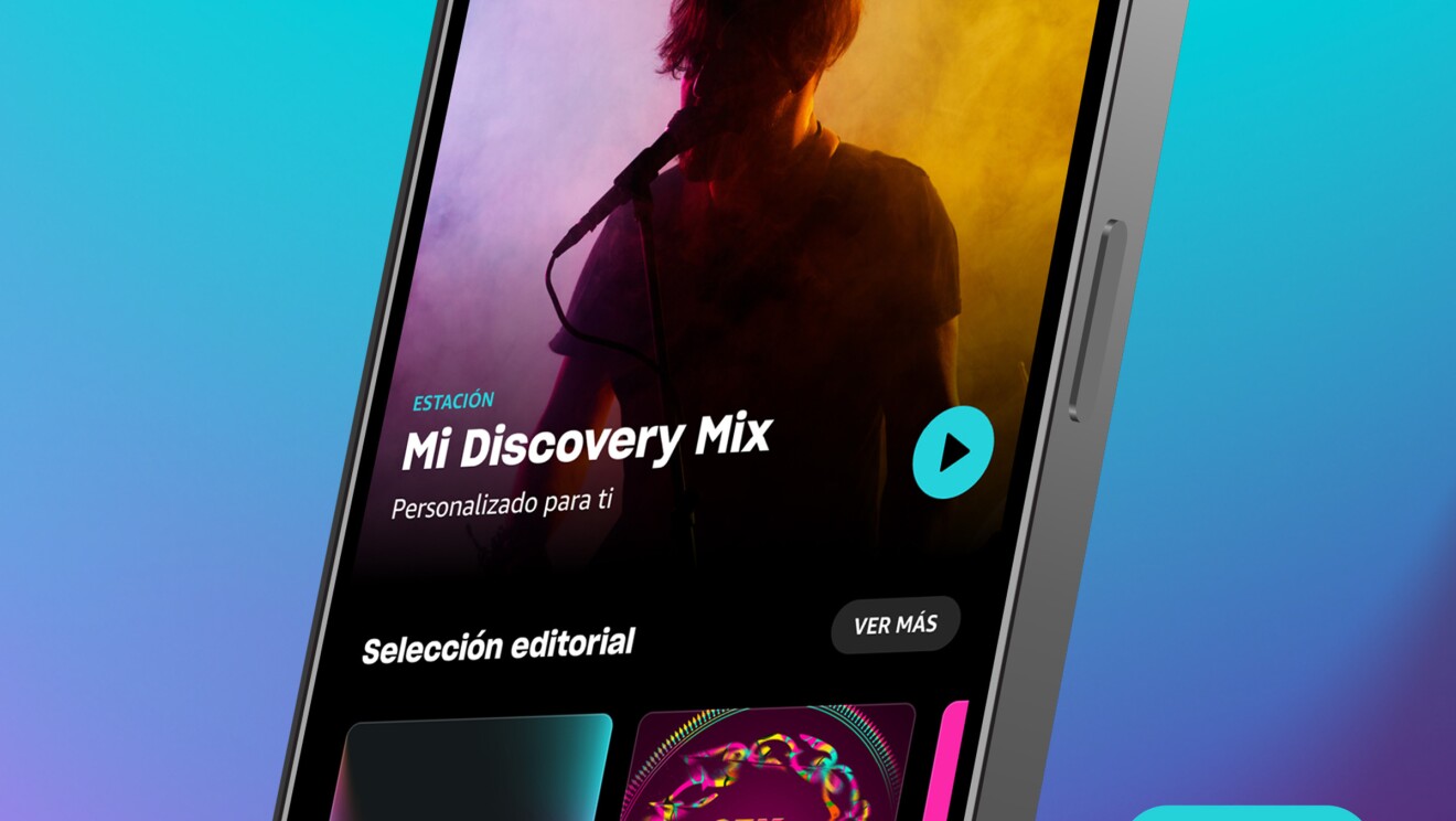 Dispositivo Móvil y Amazon Music