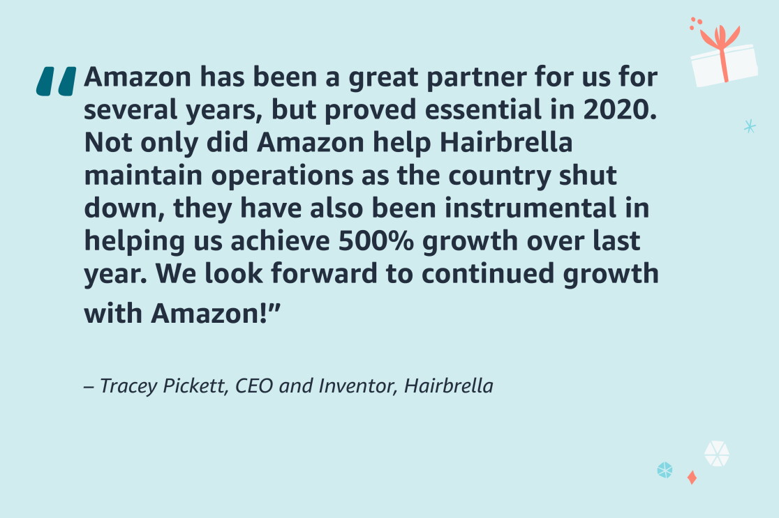 Images of quotes from small business sellers on Amazon.