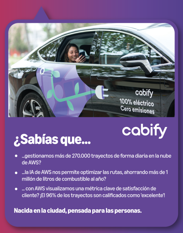 AWS Amazon Land Cabify