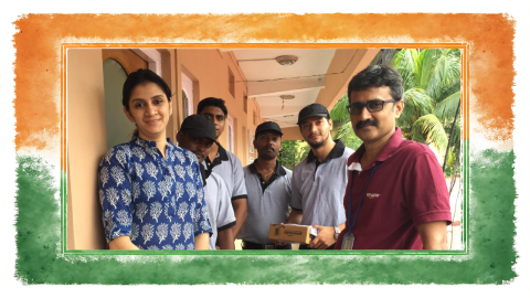 DSP Partner Sabiha Mulla with her team
