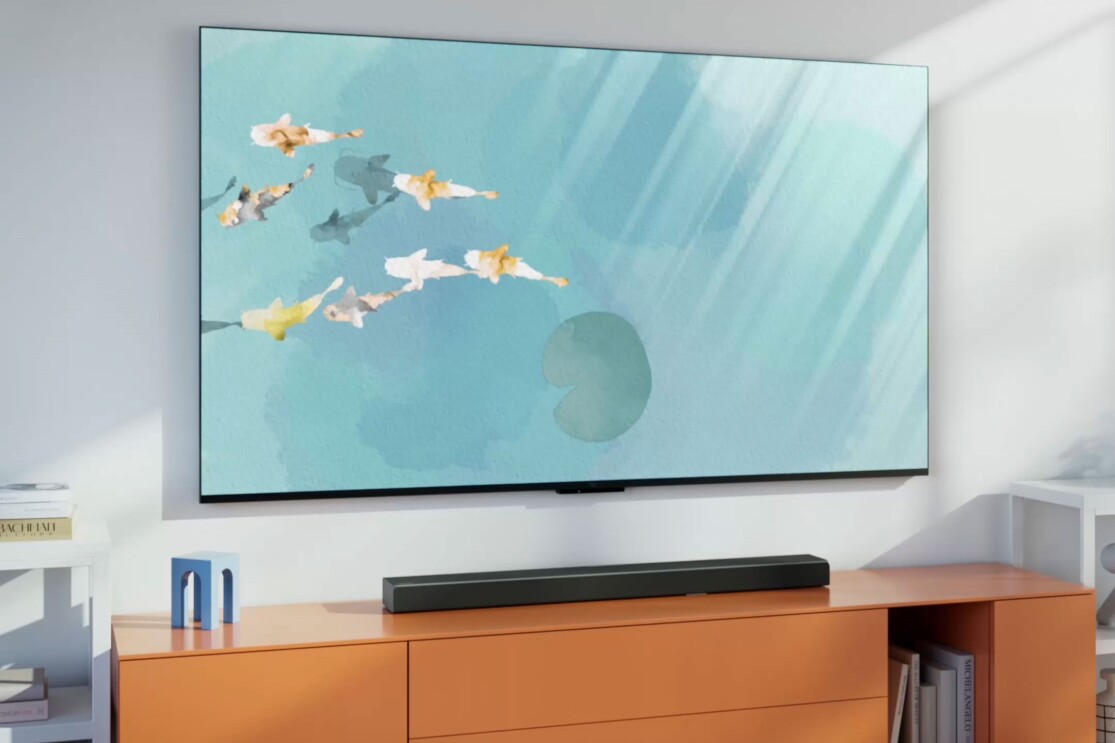 Fire TV Omni Mini-LED Series showing the ambient picture