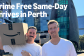 Kick it Forward announce Prime Free Same-Day delivery in Perth
