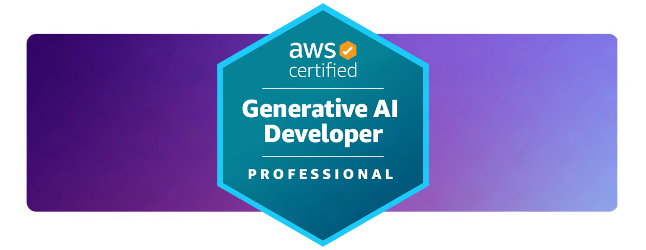 AWS Certified Generative AI Developer Professional badge