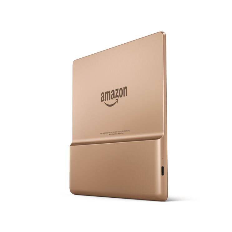 The All new Kindle Oasis comes in Graphite and Champagne Gold color options. 