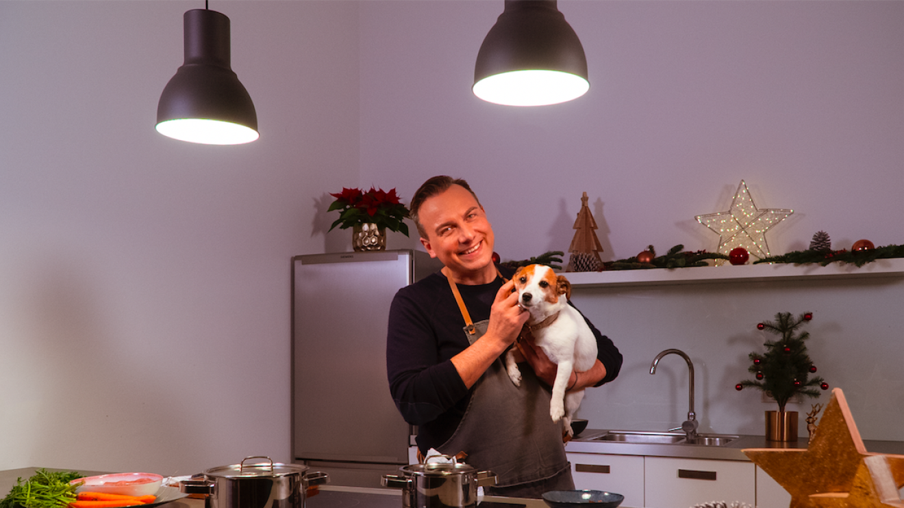 Tim Raue kocht für seine Hündin Shirley 