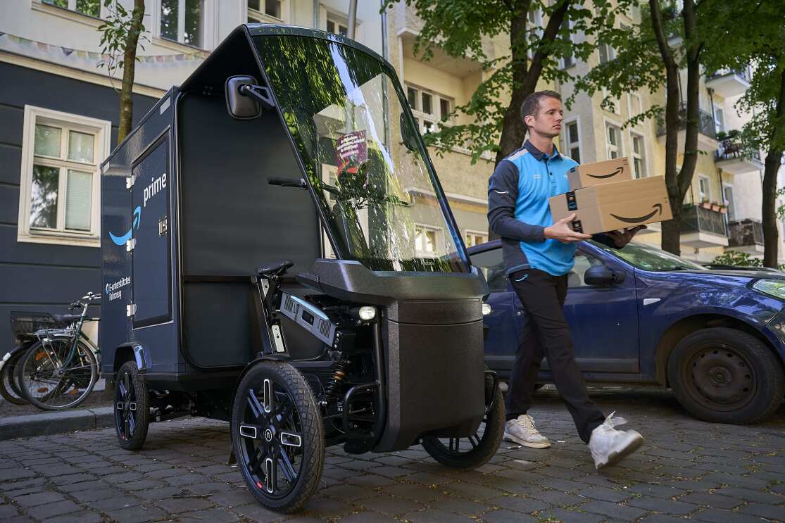 Amazon Mikromobilitäts-Zentrum Berlin 
