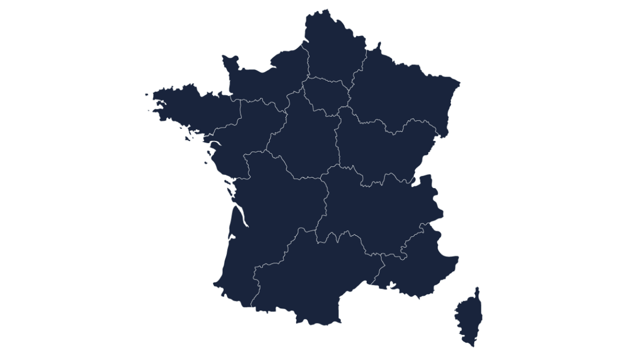 Map of France