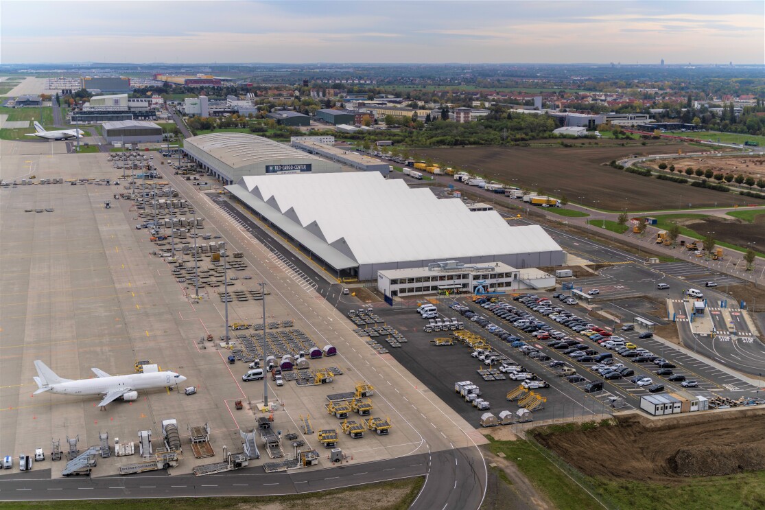 Luftfrachtzentrum Amazon Air Leipzig